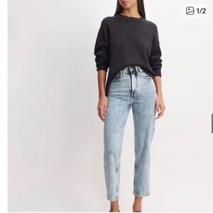 Everlane, The Way-High Denim in Folsom Snow, 29
